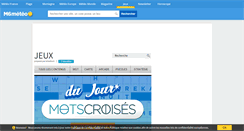 Desktop Screenshot of jeux.meteocity.com