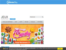 Tablet Screenshot of jeux.meteocity.com